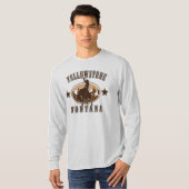 T-shirt Yellowstone Montana (Devant entier)