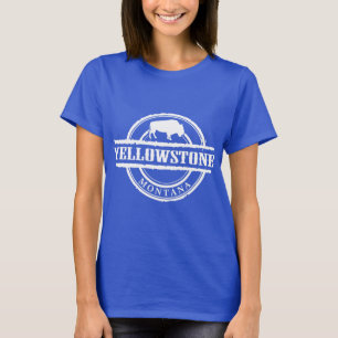 T-shirt Yellowstone Montana Buffalos