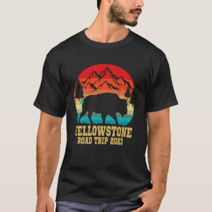 T-shirt Yellowstone National Park Family Road Trip 2023 Ma