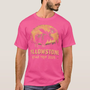 T-shirt Yellowstone National Park Family Road Trip 2025 Mo
