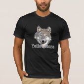 T-shirt Yellowstone pour hommes (Devant)