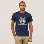 T-shirt Yellowstone pour hommes (Devant entier)