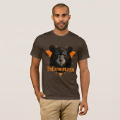 T-shirt Yellowstone pour hommes (Devant entier)