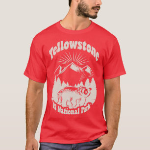 T-shirt Yellowstone US National Park Wyoming Montana Idaho