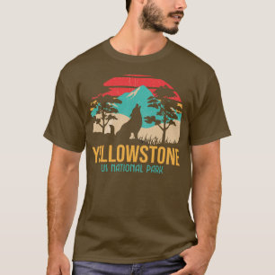 T-shirt Yellowstone US National Park Wyoming Montana Idaho