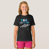 T-Shirt Yes, 5th grade average (Devant entier)