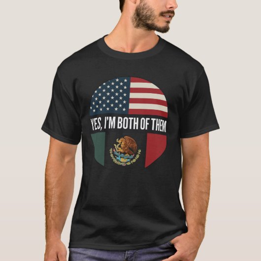T-shirt Yes, I’m Both of Them– Proud Dual Identity Citizen (Devant)