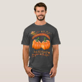 T-shirt Yes These Pumpkins are Organic (Devant entier)
