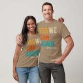 T-shirt Yes We Can Again Obama For 2028 48th President (Unisexe)