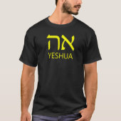 T-shirt YESHUA Aleph Tav Hébreu (Devant)