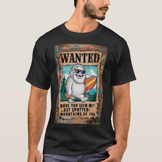 T-shirt Yeti (Devant)