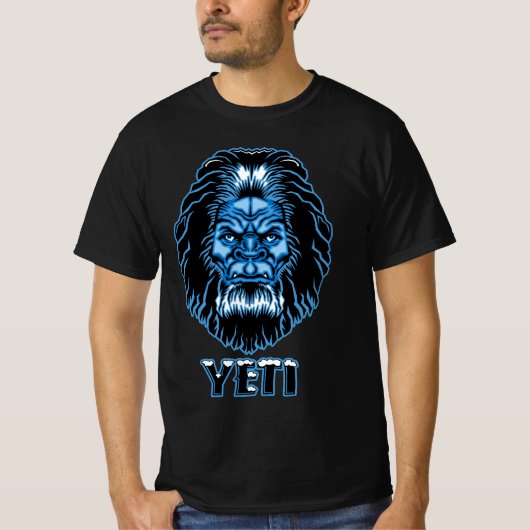 T-shirt YETI par Earl Ferguson (Devant)