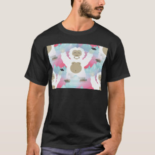 T-shirt yeti rose