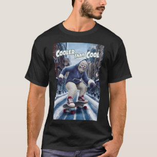 T-shirt Yeti urbain