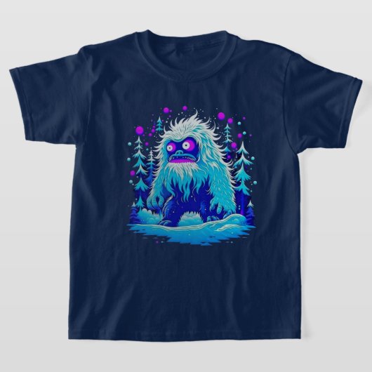 T-shirt Yeti Winter Wonderland (Poser)