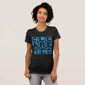 T-shirt Yeux Clair, Cœurs Pleins (Devant entier)