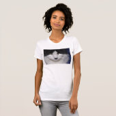 T-shirt Yeux de chat (Devant entier)
