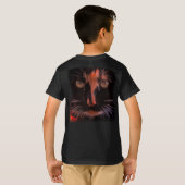 T-shirt Yeux de chat (Dos entier)
