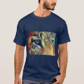 T-shirt Yeux de léopard (Devant)