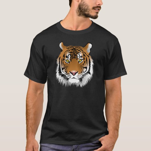 T-shirt Yeux de tigre (Devant)