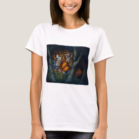 T-shirt Yeux de tigre (Devant)
