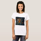 T-shirt Yeux de tigre (Devant entier)