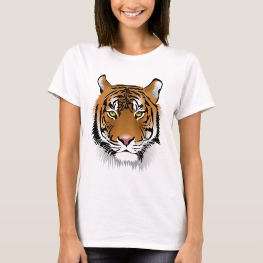 T-shirt Yeux de tigre (Devant)