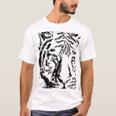 T-shirt Yeux du chasseur Tiger regard Tee (Devant)