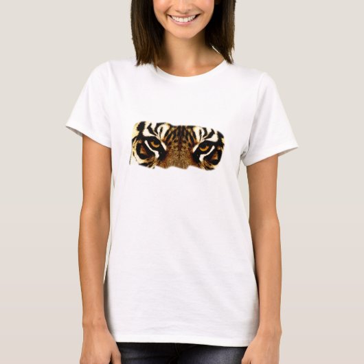 T-shirt Yeux d'un tigre (Devant)