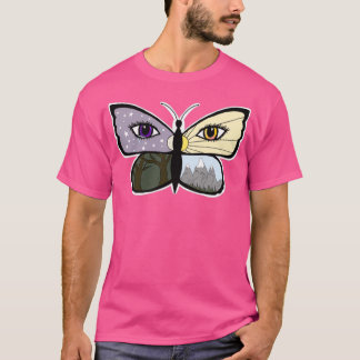 T-shirt Yeux papillon