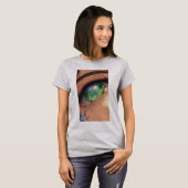T-shirt Yeux sur la mode : déclaration Oeil d'impression T (Devant entier)