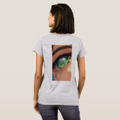 T-shirt Yeux sur la mode : déclaration Oeil d'impression T (Dos entier)