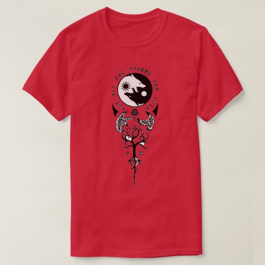 T-shirt Ygdrasil pont assassamp39s creed valhalla inspecti (Design devant)