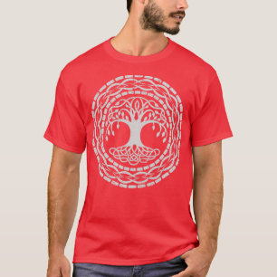 T-shirt Yggdrasil Tree of Life Norse Runes Viking Northmen
