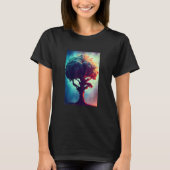 T-shirt Yggdrasil World Tree of Life Viking Celtric Unique (Devant)