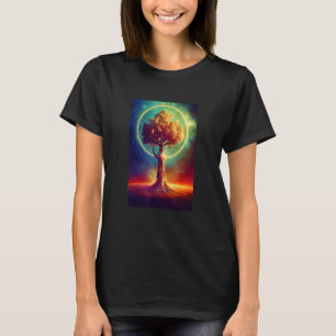 T-shirt Yggdrasil World Tree of Life Viking Celtric Unique