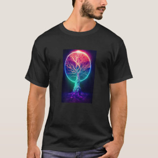 T-shirt Yggdrasil World Tree of Life Viking Celtric Unique
