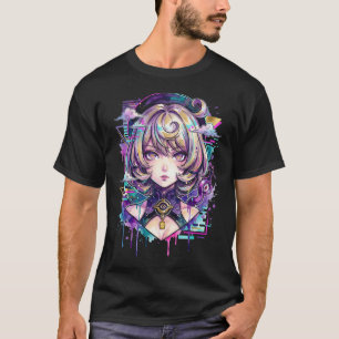 T-shirt Yidhari ZZZ Cheveux Blonds Tourbillonnants Tentacu