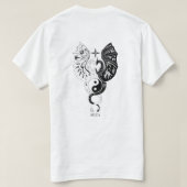 t-shirt yin et yang (Design dos)