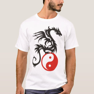 T-shirt Yin et Yang Dragon