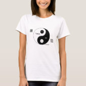 T-shirt Yin et Yang - Une chemise MisterP (Devant)