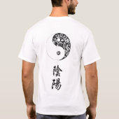 T-shirt Yin tribal Yang (Dos)