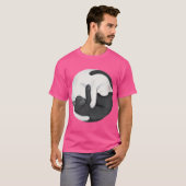 T-shirt Yin Yang Balancing Cats gift gift (Devant entier)