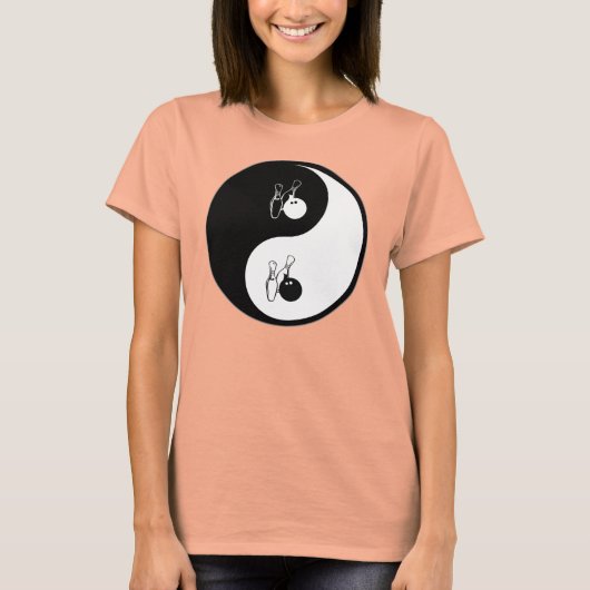 T-shirt Yin Yang Bowling (Devant)