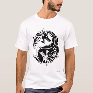 T-shirt Yin Yang Dragon