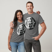 T-shirt Yin Yang Fish Koi Fish (Unisexe)