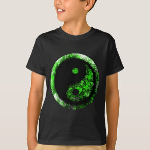T-shirt Yin Yang Green Black Le MUSÉE Zazzle Cadeaux