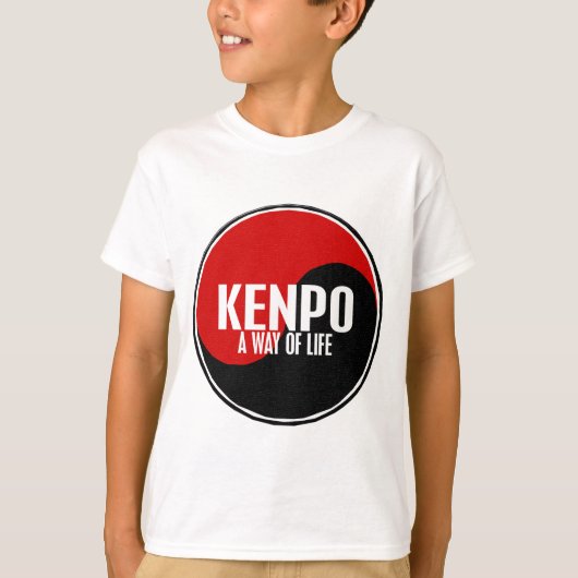 T-shirt Yin Yang Kenpo (Devant)