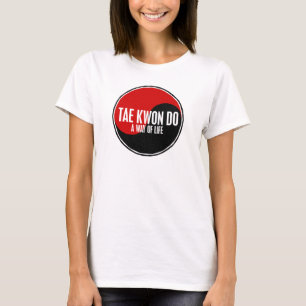 T-shirt Yin Yang le Taekwondo 1