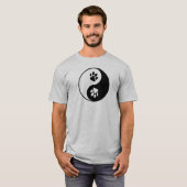 T-shirt Yin Yang Paw (Devant entier)